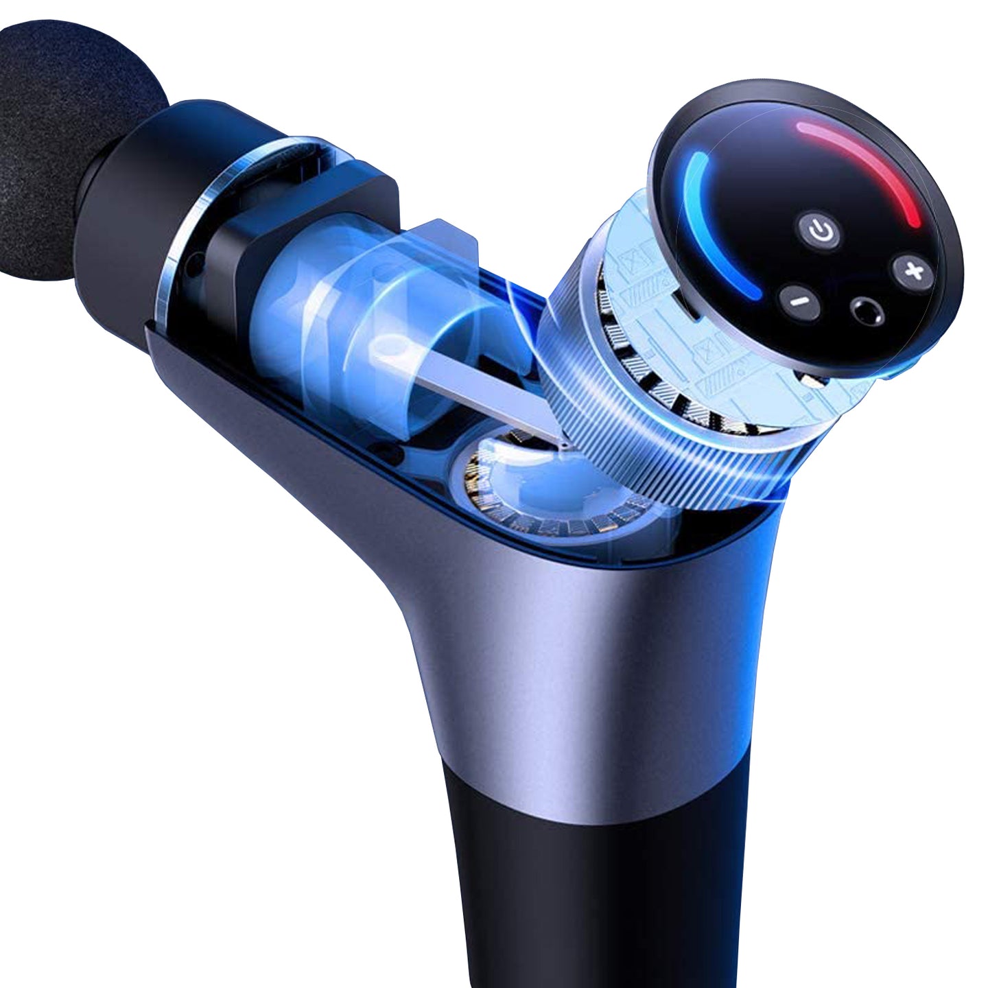 Ekko One Percussive Therapy Sports Massager internal components