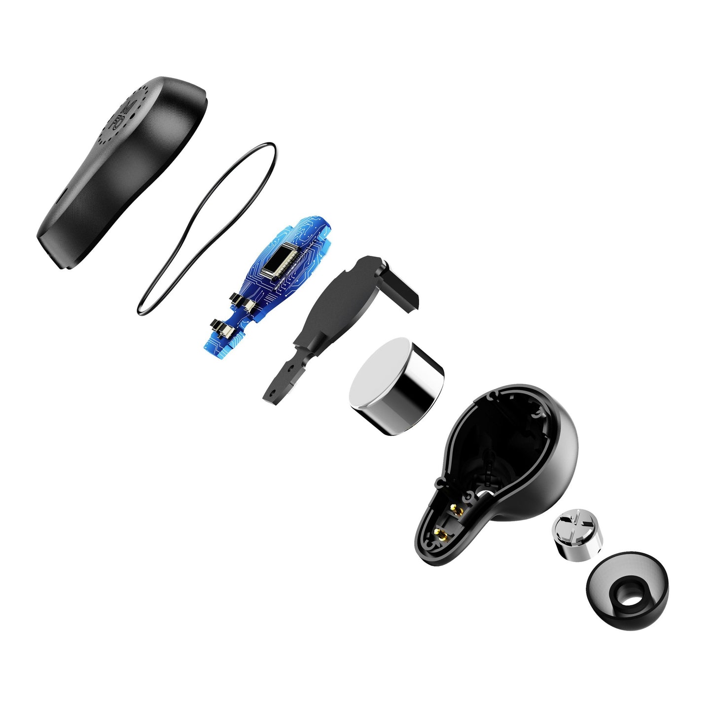 Mifo O7 Dynamic Wireless Earbuds internal components